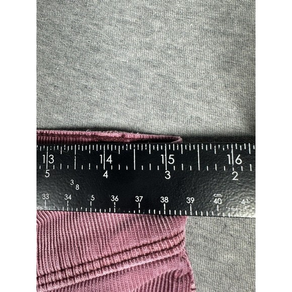 Free People Washed Pink Rose‎ Womens Corduroy Ankle Pants Waist 25 - Picture 6 of 7